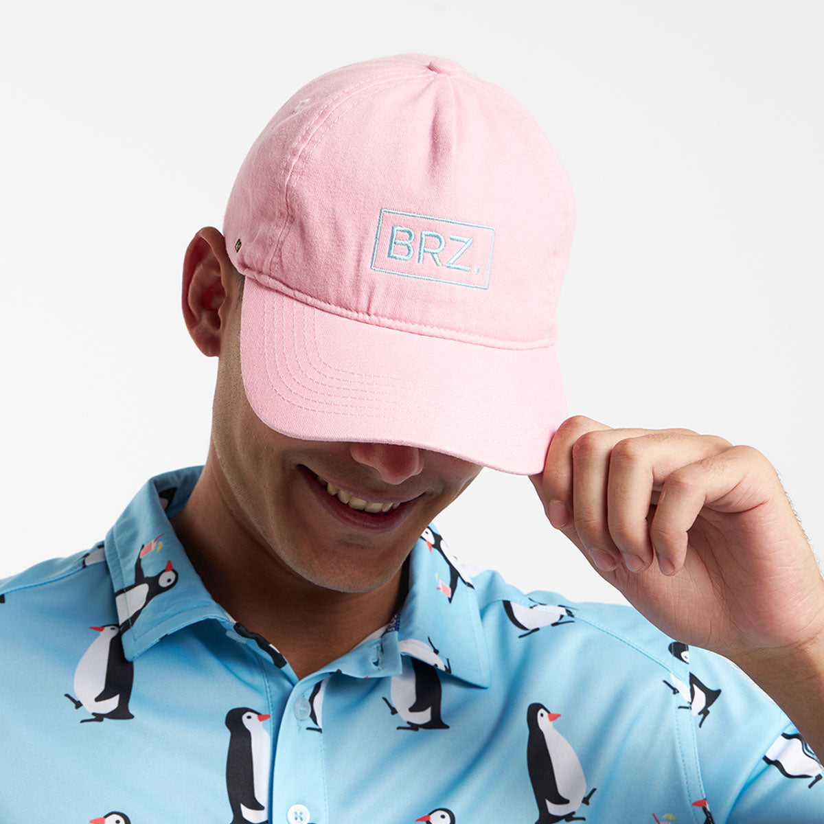 Vintage 5 Panel Cap | Pink