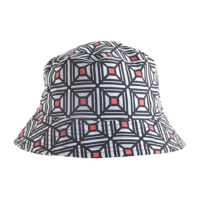 Bucket Hat - Geometric | Black & White
