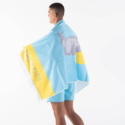 Luxury Beach Towel - Easter Island