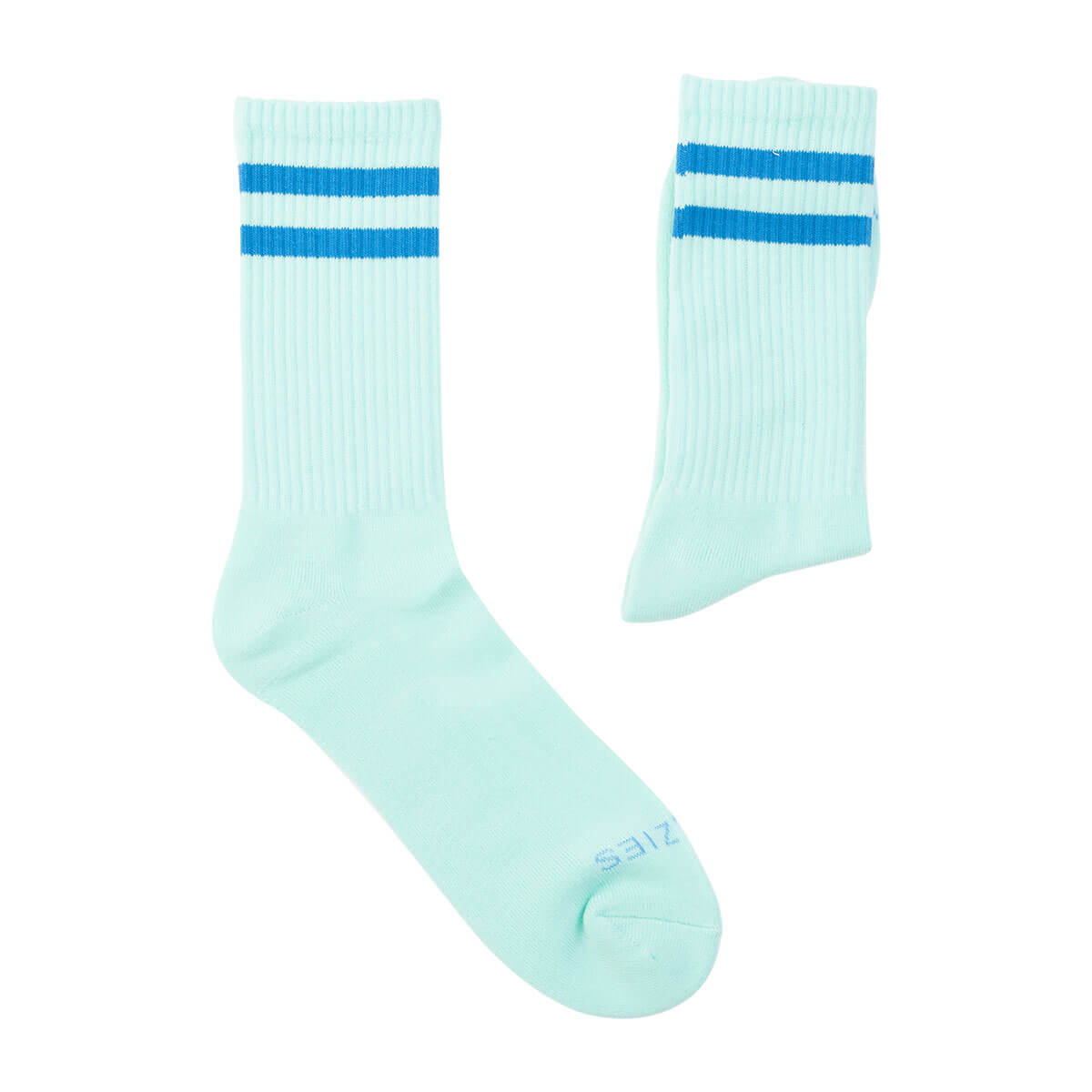 Socks - Mint & Royal Blue