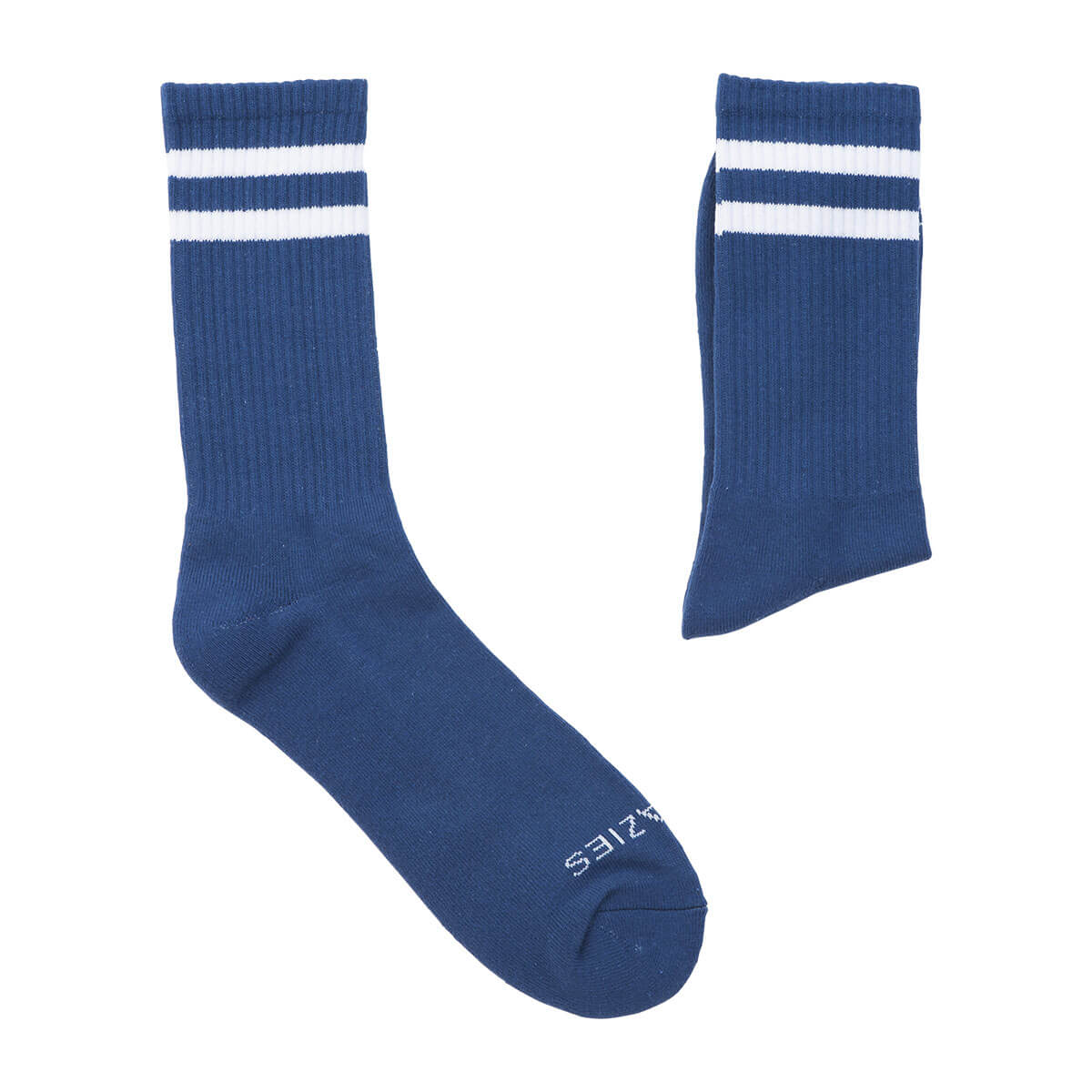 Socks - Navy & White