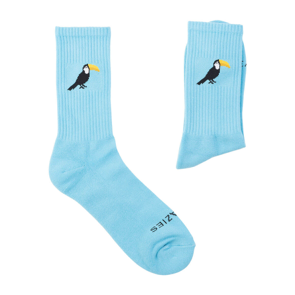 Socks - Baby Blue Toucan