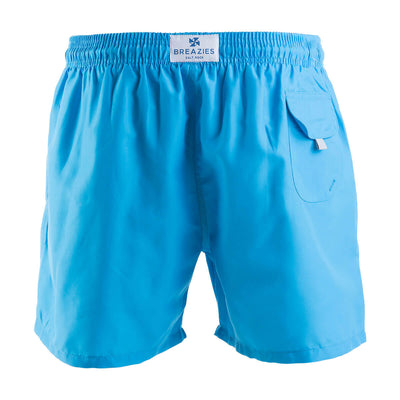 Swim Shorts - Solid | Bubble Gum Blue