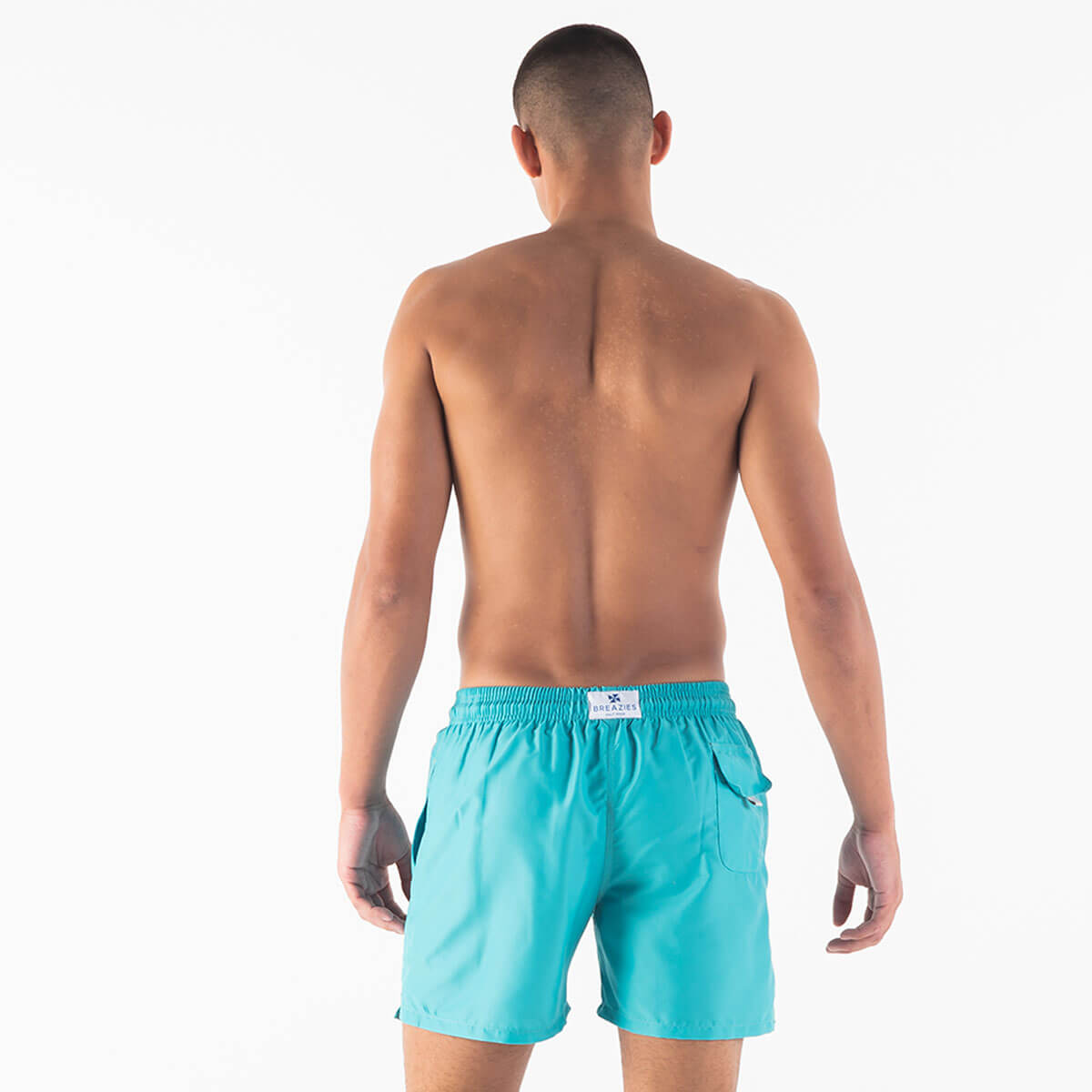 Swim Shorts - Solid | Aqua
