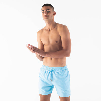 Swim Shorts - Solid | Baby Blue