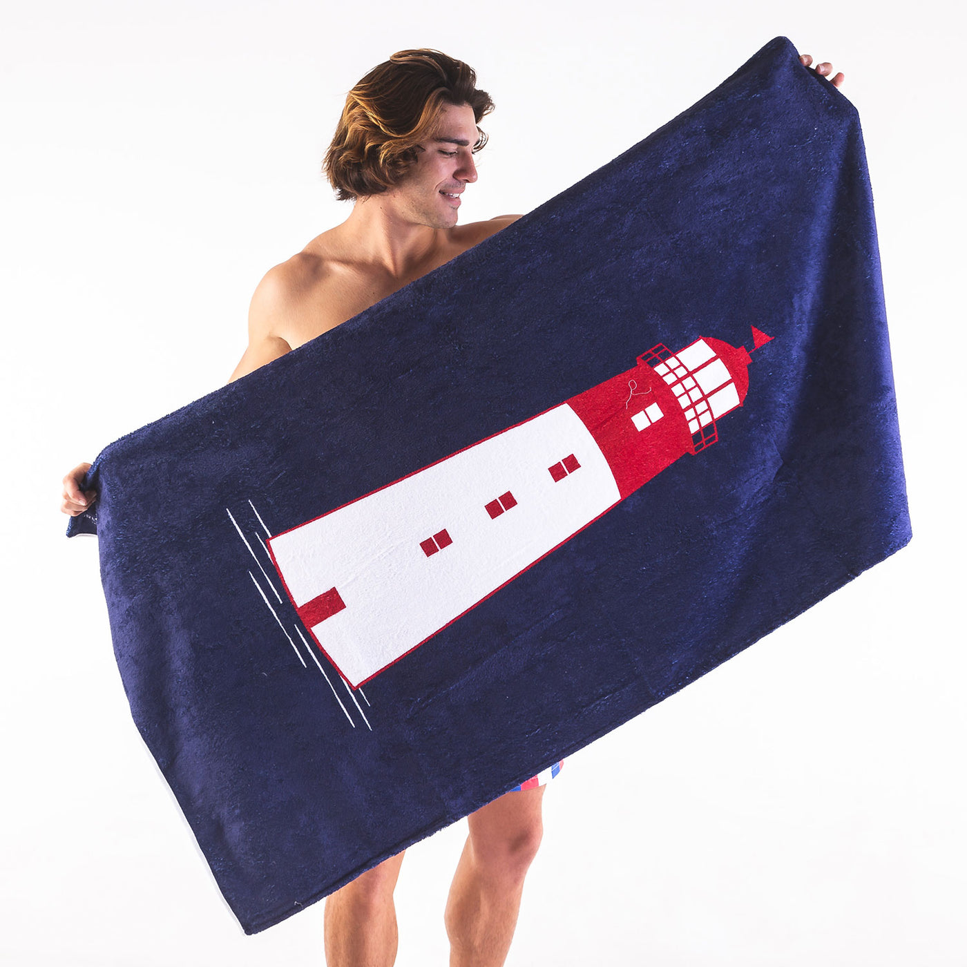 Luxury Beach Towel | Lighthouse